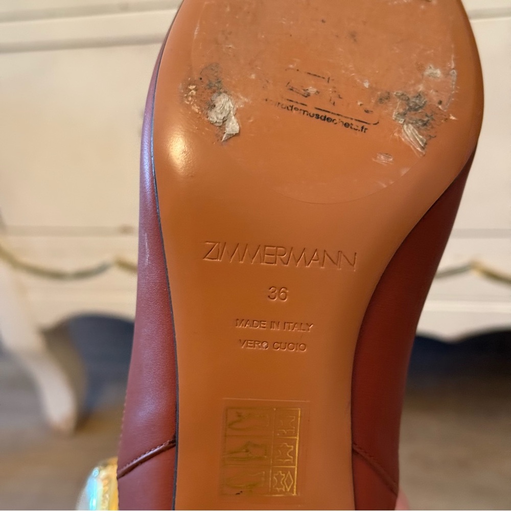 ✨SOLD✨ ZIMMERMANN Harlow 65 leather knee-high boots - Picture 12 of 12